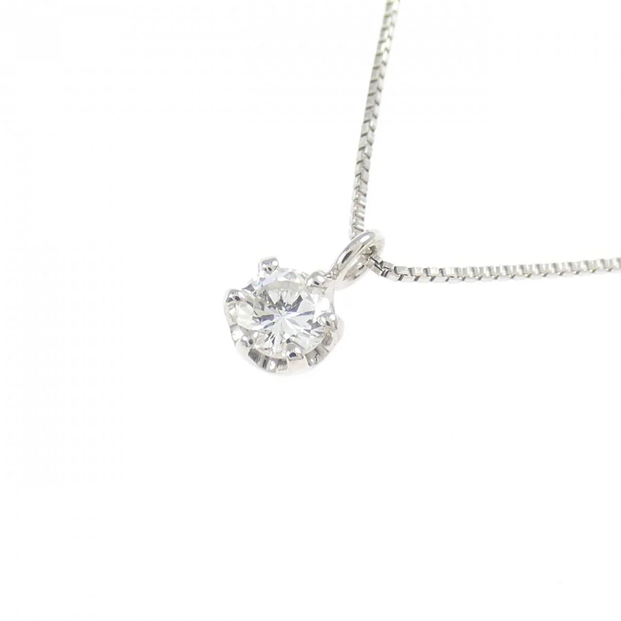 Au750 Diamond Necklace - Image 3