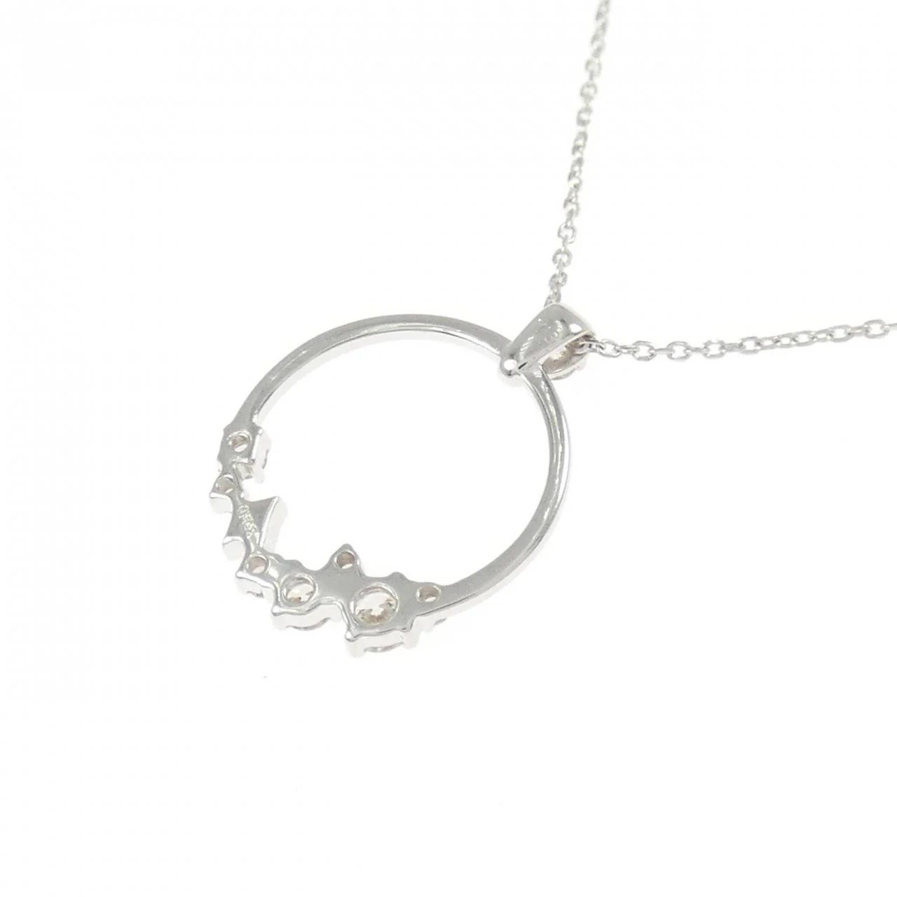Au750 Diamond Necklace - Image 4