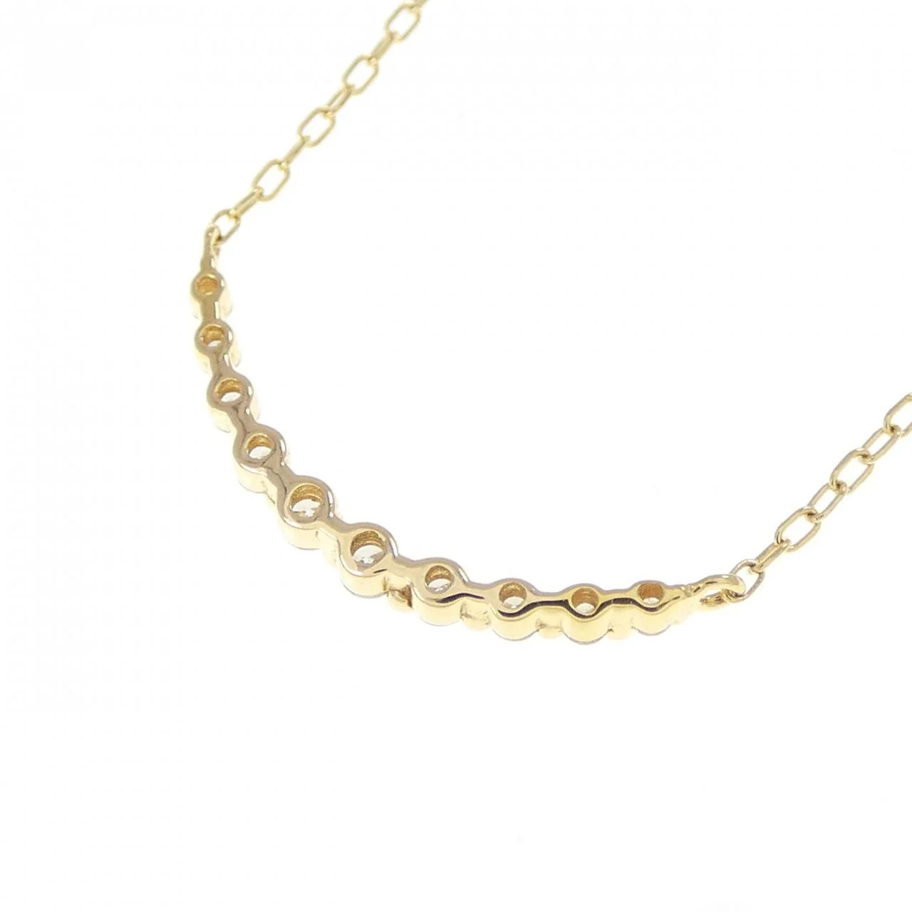 Au750 Diamond Necklace - Image 4
