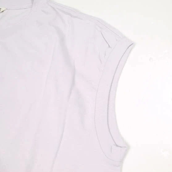 AURALEE SEAMLESS CREW NECK SLEEVELESS Cotton Tank Top - Image 5