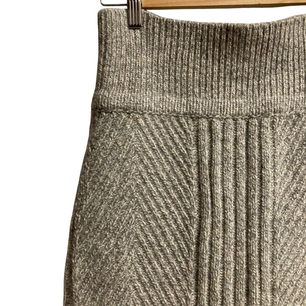 BACCA Wool Cashmere Aqua Knit Skirt - Image 3