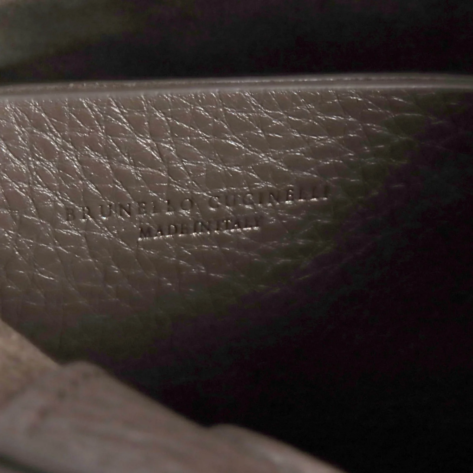Brunello Cucinelli Leather Shoulder Bag - Image 13