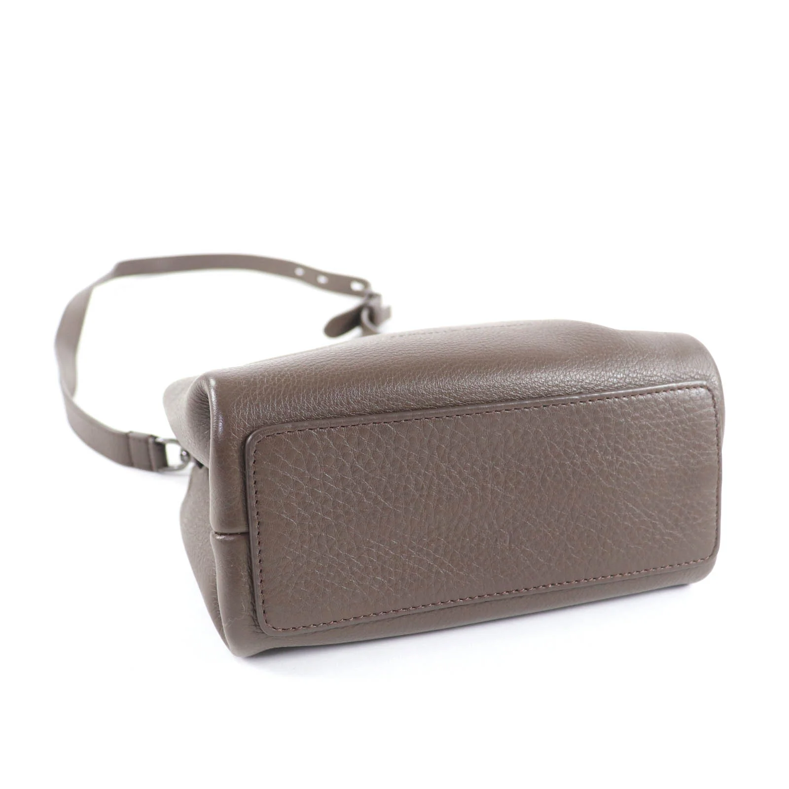 Brunello Cucinelli Leather Shoulder Bag - Image 3