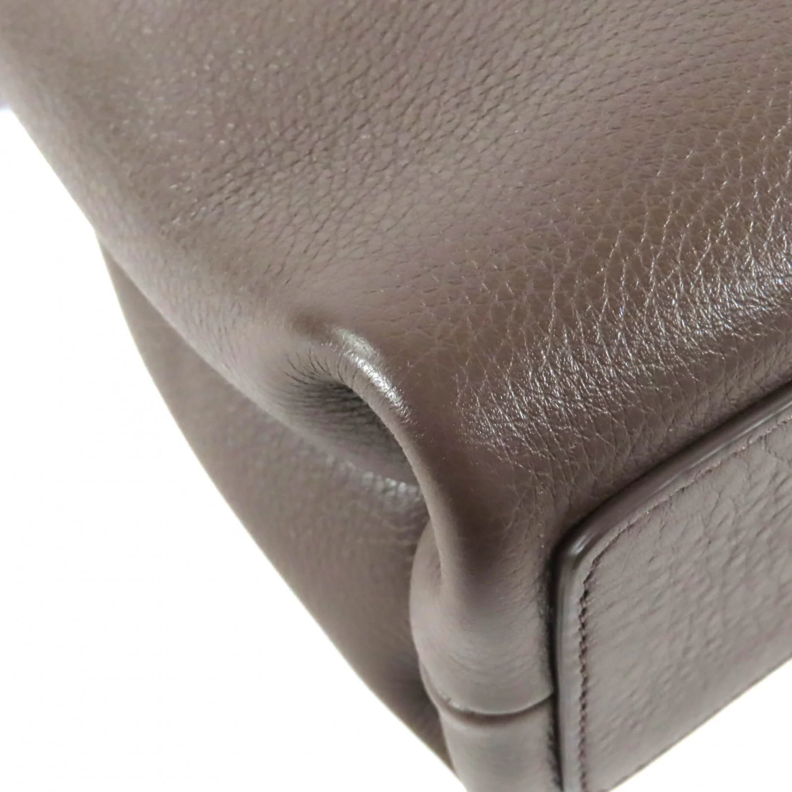 Brunello Cucinelli Leather Shoulder Bag - Image 6