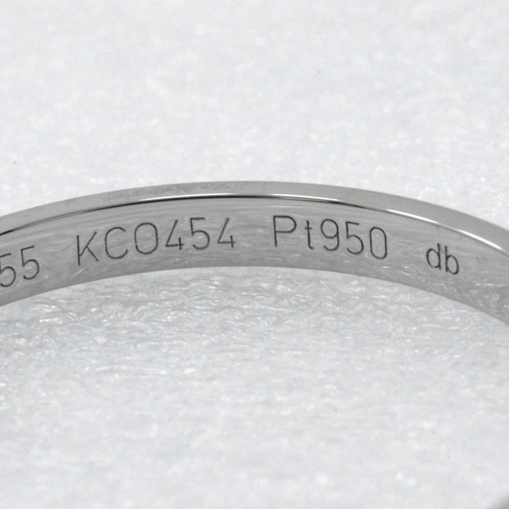 Cartier Wedding Pt950 Platinum Ring Size 14.5 - Image 4