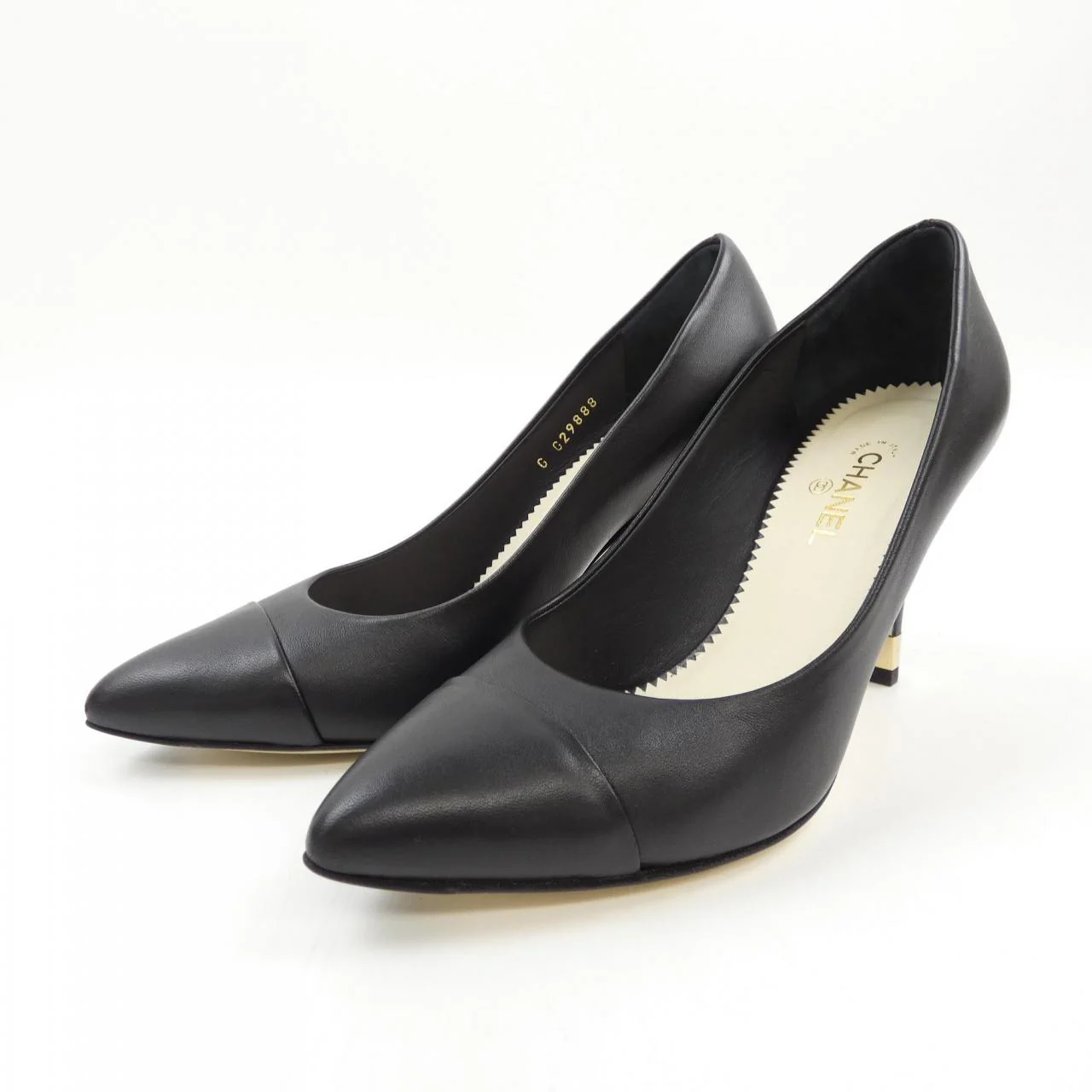 Chanel Lambskin Pumps - Image 3