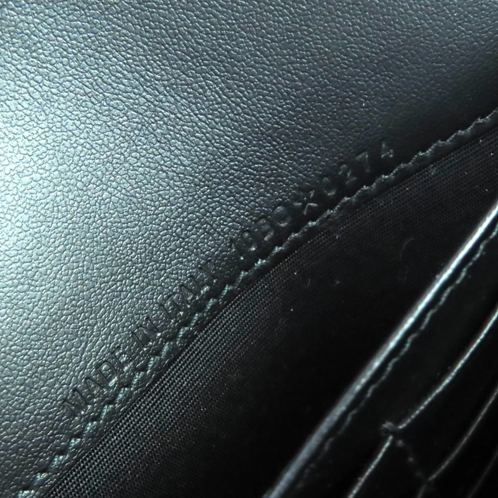 Dior Saddle Grained Calfskin Long Wallet - Image 10