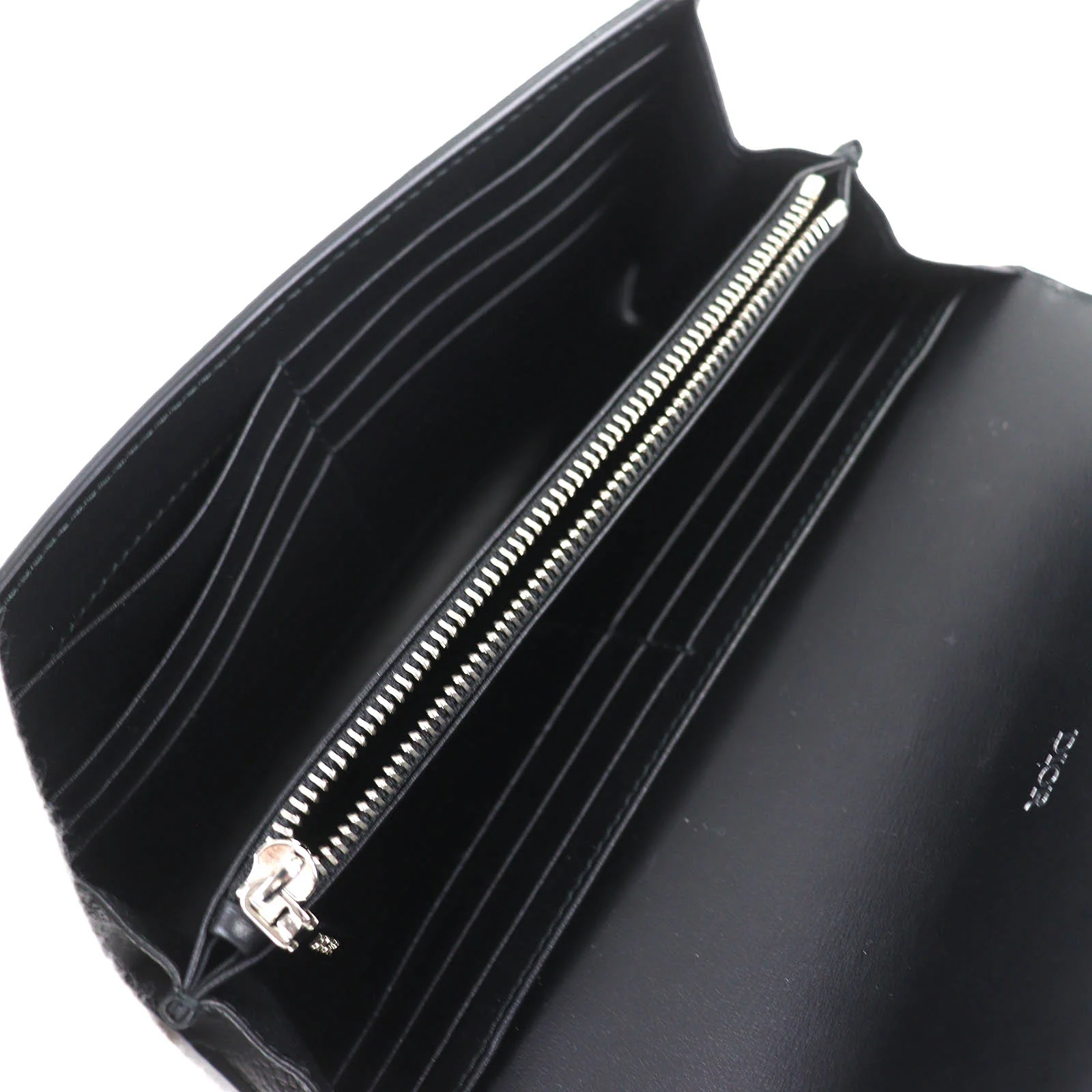 Dior Saddle Grained Calfskin Long Wallet - Image 6