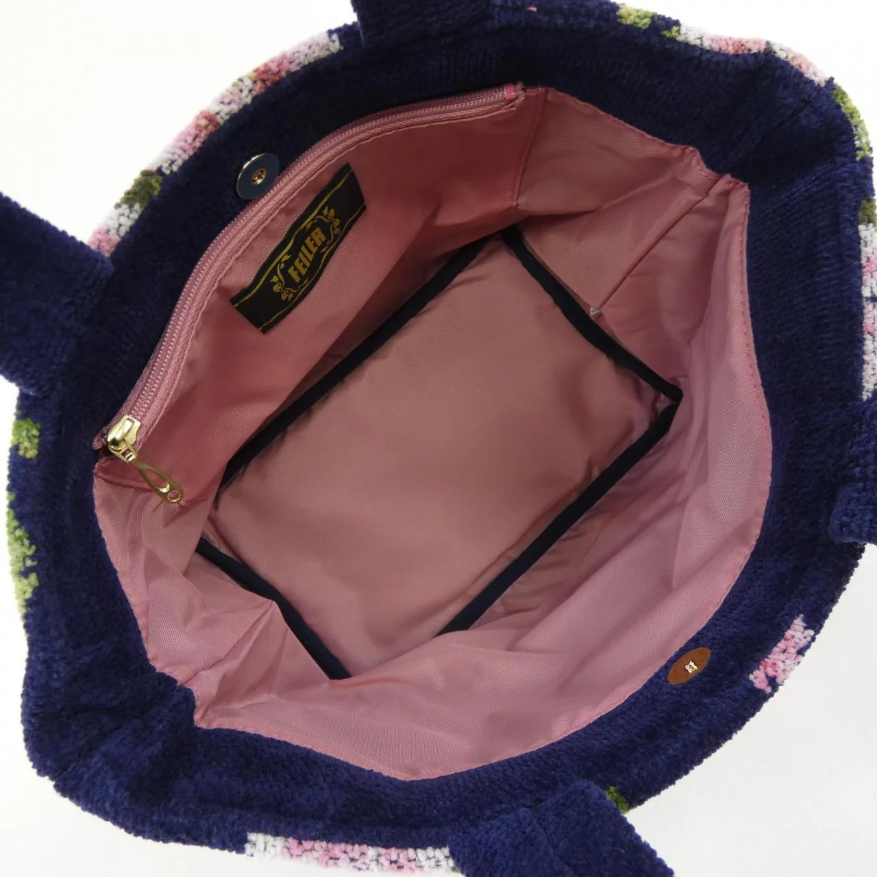 FEILER Flower Pattern Handbag - Image 6