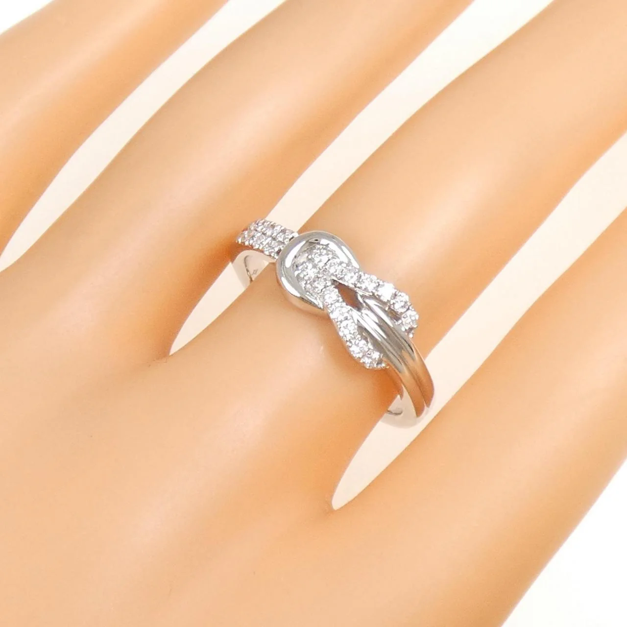 GSTV Platinum950 Diamond Ring - Image 5
