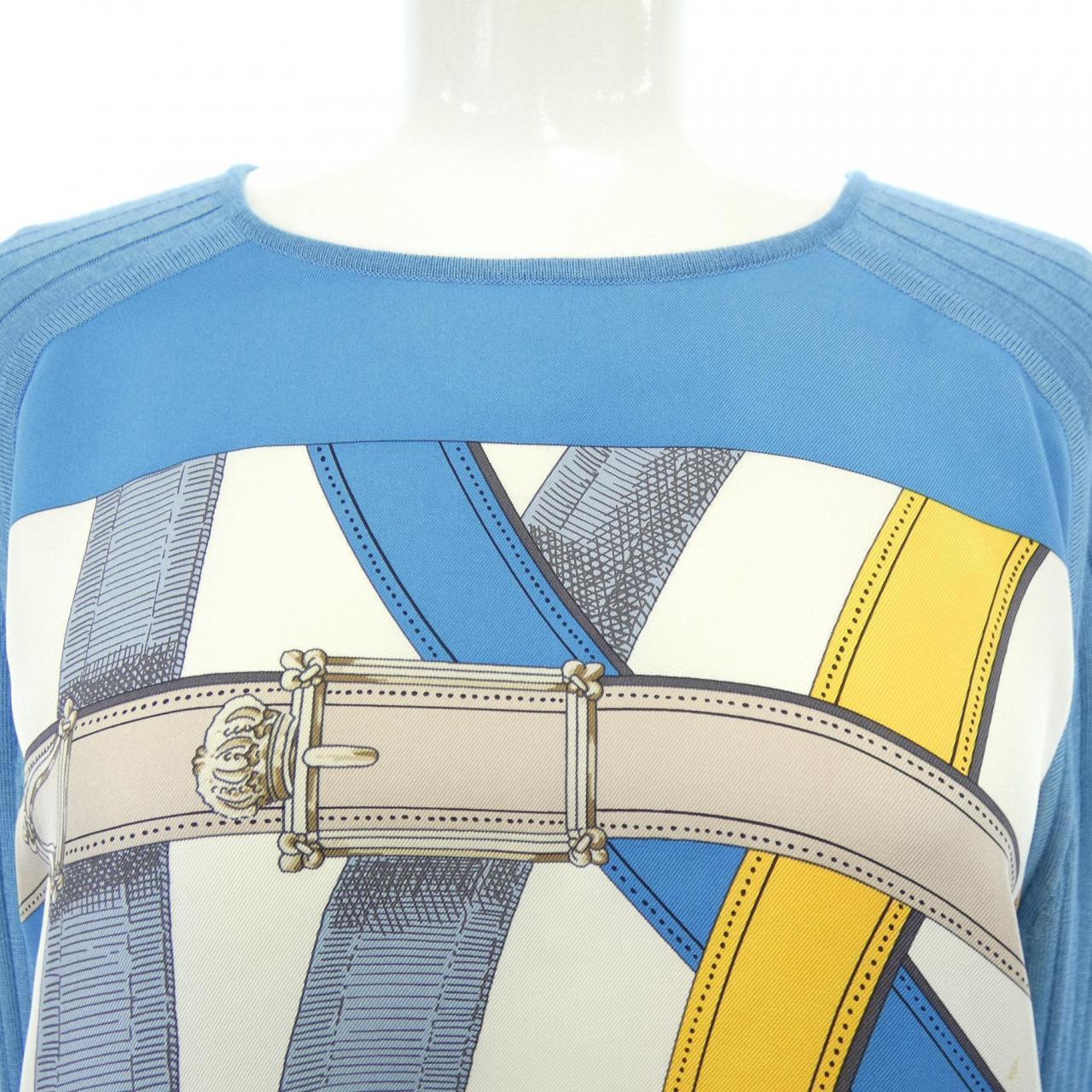Hermes CAVAL CADOUR Cashmere Blend Dress - Image 5