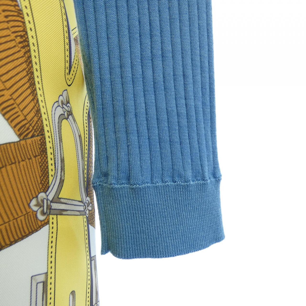 Hermes CAVAL CADOUR Cashmere Blend Dress - Image 6