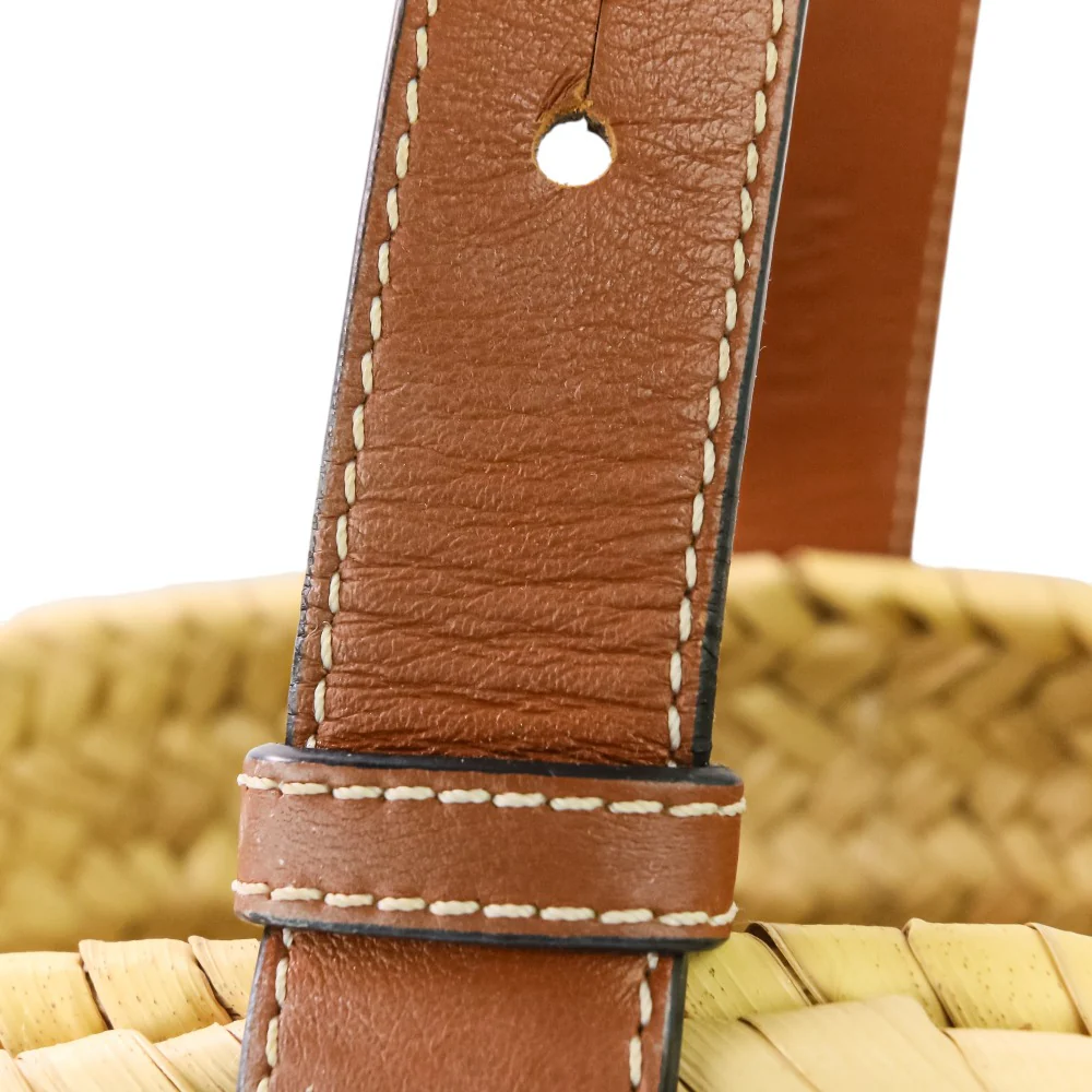 Loewe Basket Leather Tote Bag - Image 7