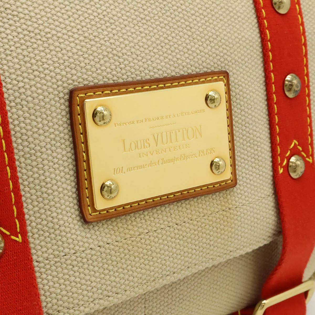 Louis Vuitton Antigua Canvas Shoulder Bag - Image 9