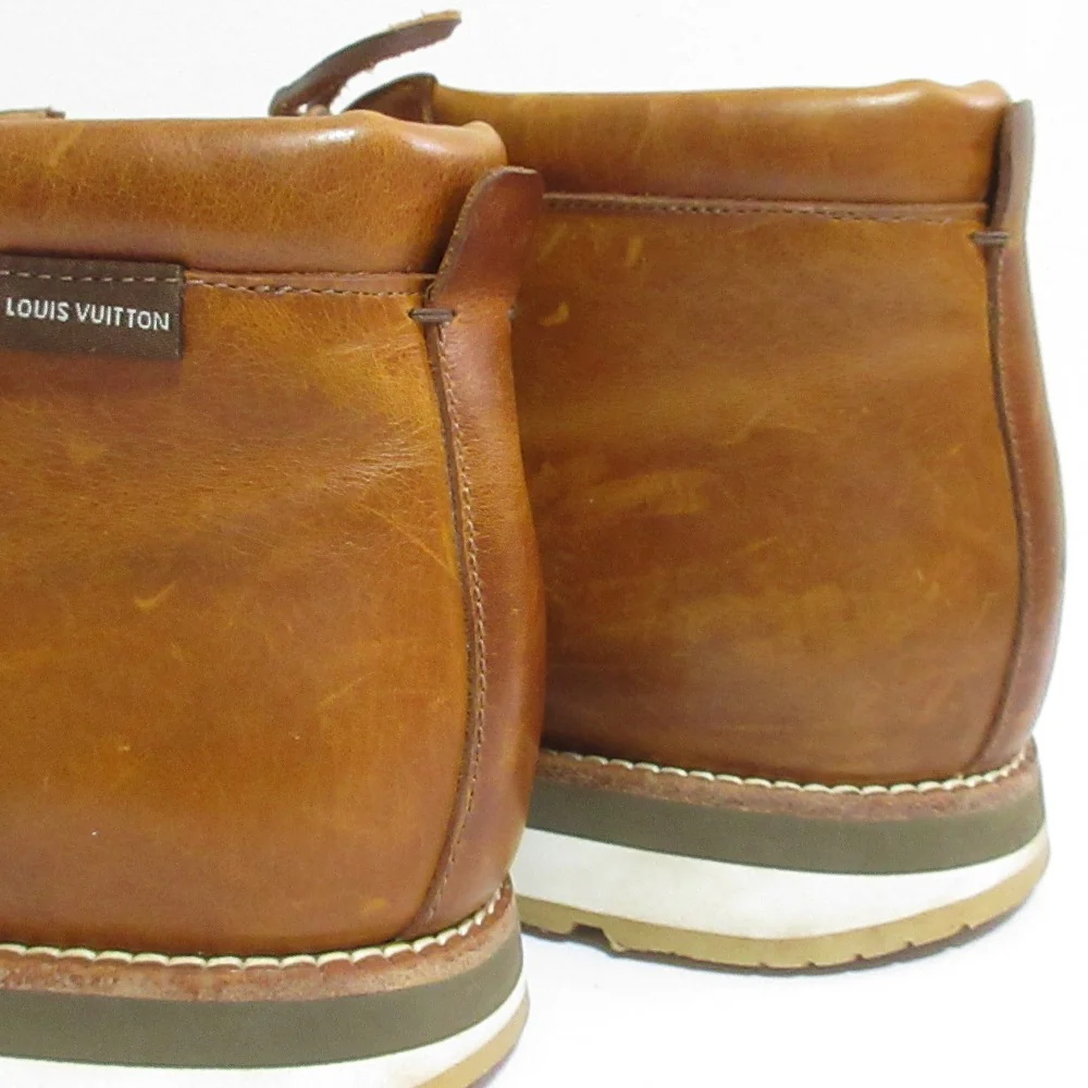 Louis Vuitton Leather Chukka Boots - Image 16