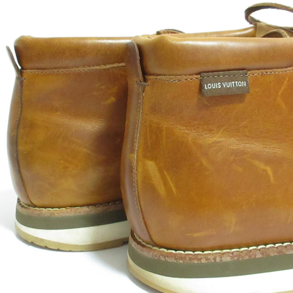 Louis Vuitton Leather Chukka Boots - Image 17