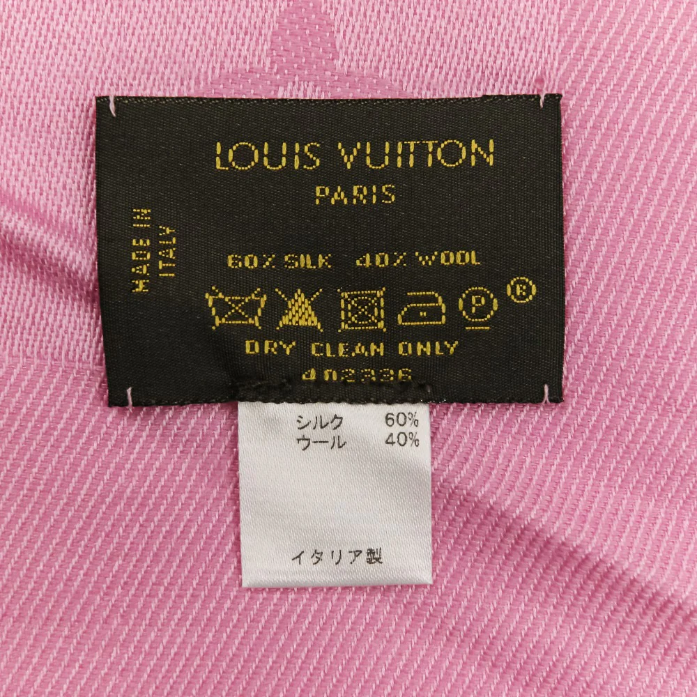 Louis Vuitton Monogram Silk Wool Shawl - Image 10