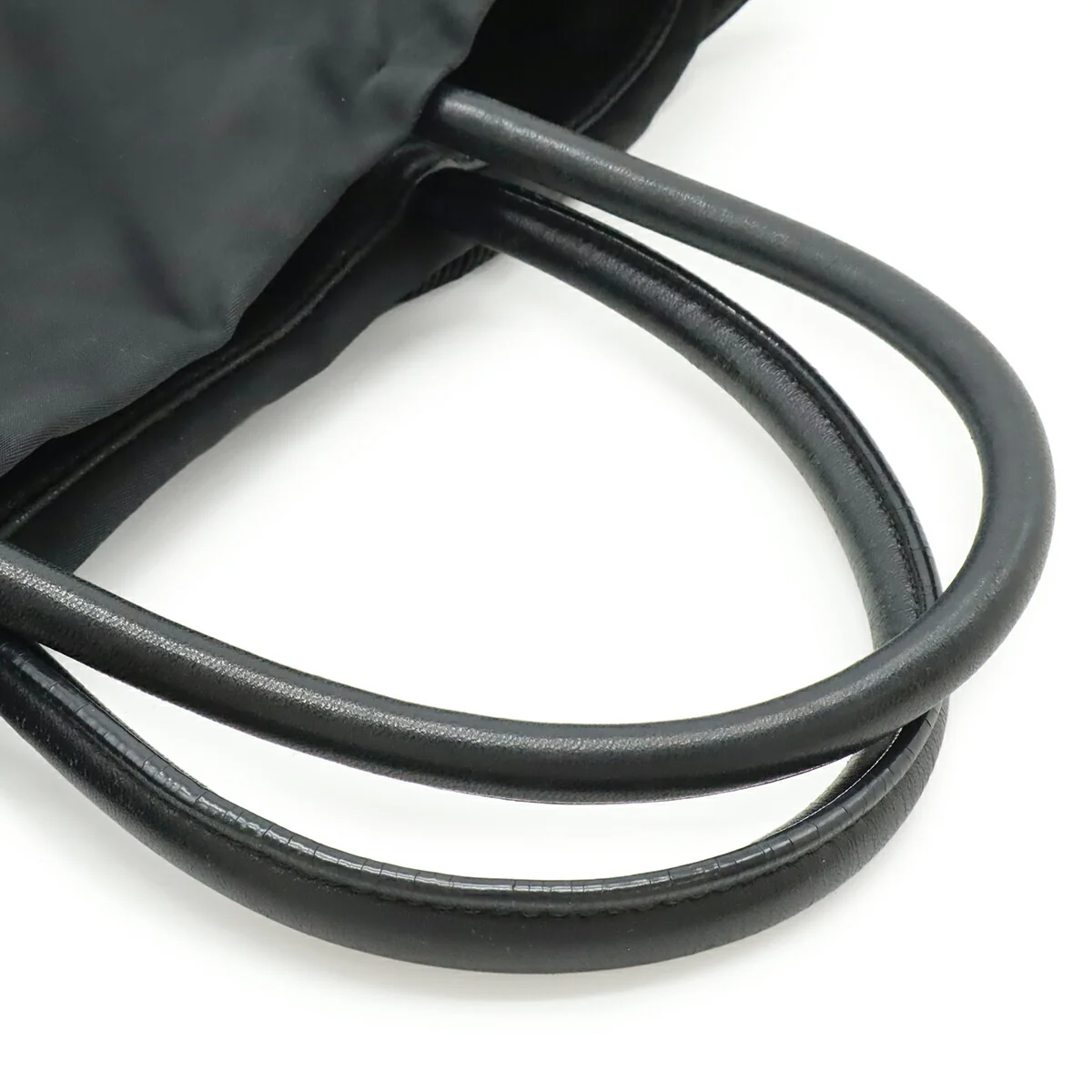 Prada Logo Jacquard Nylon 2way Bag - Image 4
