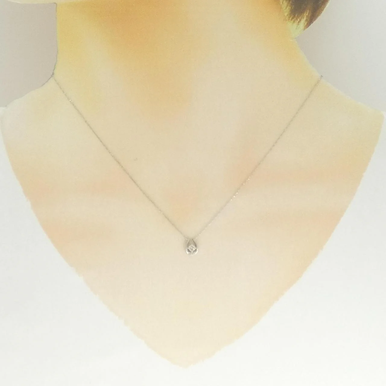 Pt900 Diamond Necklace - Image 6