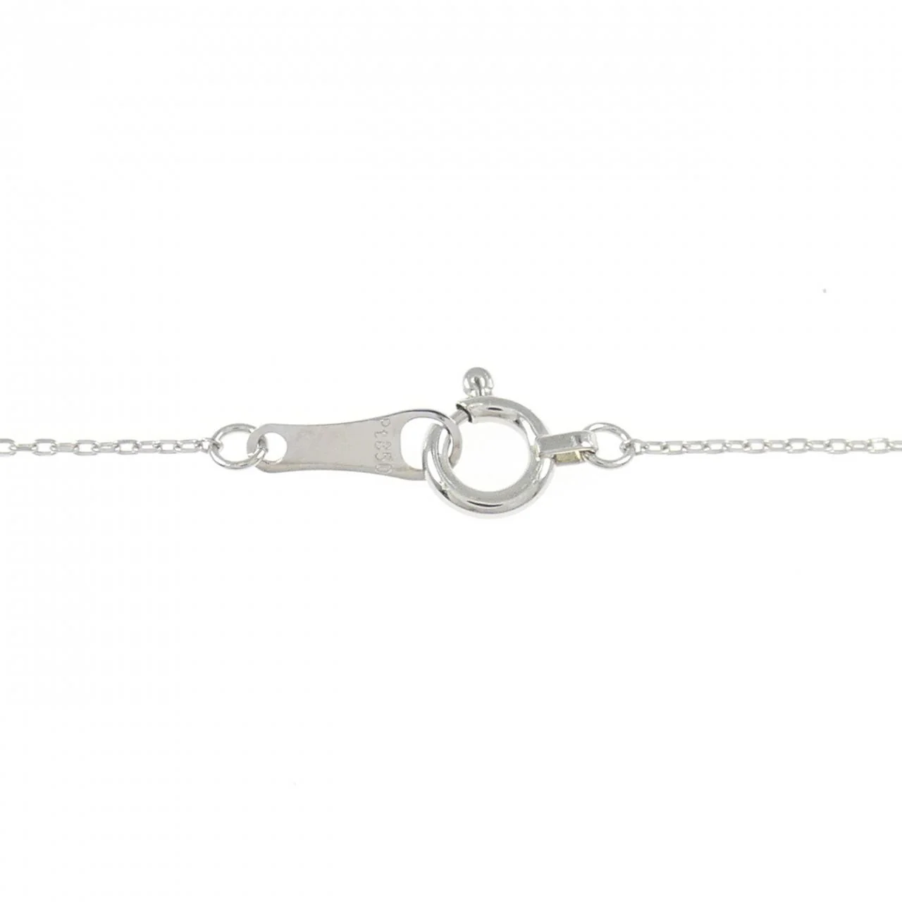Pt900 Pt850 Diamond Necklace - Image 5