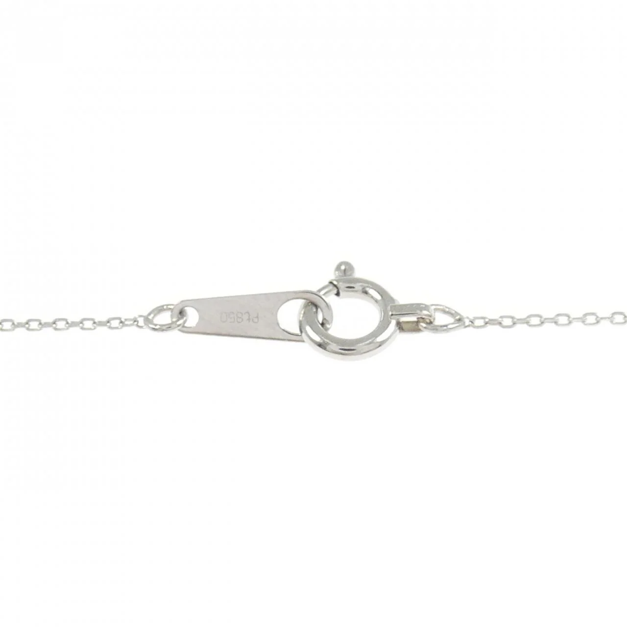 Pt900 Pt850 Diamond Necklace - Image 5