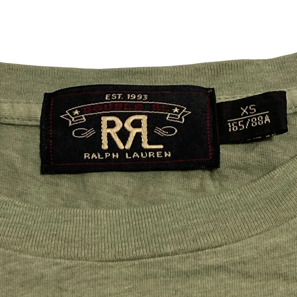 RRL Ralph Lauren Cowboy Print Cotton T Shirt - Image 5