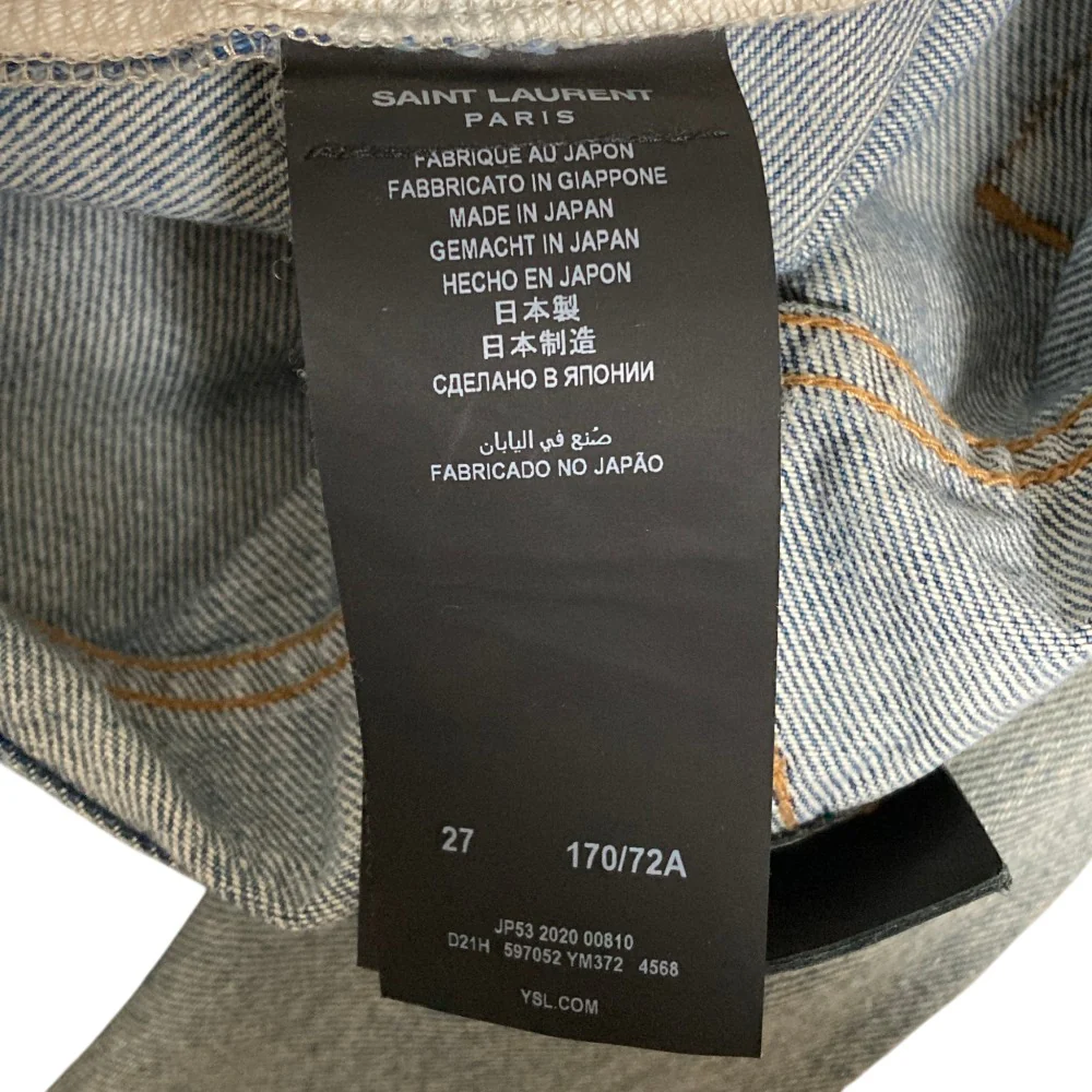 Saint Laurent Paris Denim Pants - Image 6