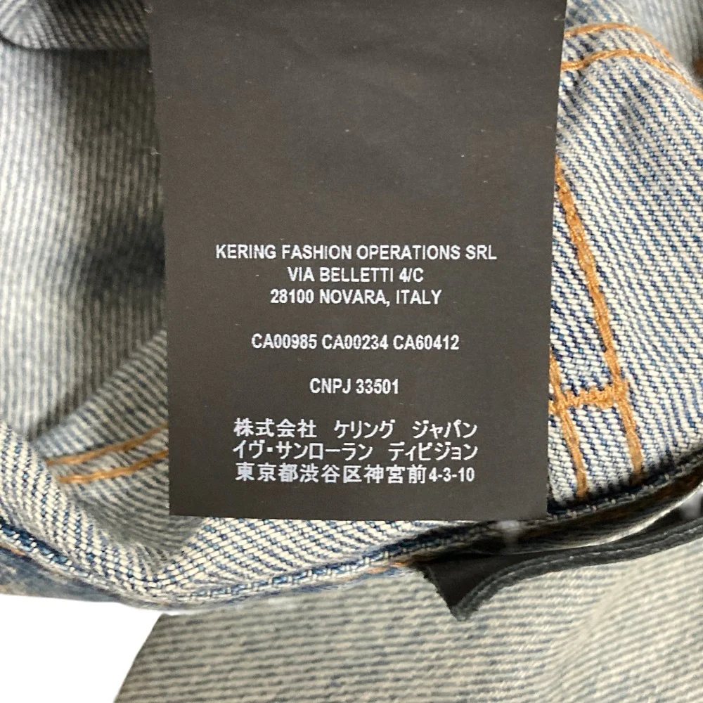 Saint Laurent Paris Denim Pants - Image 9