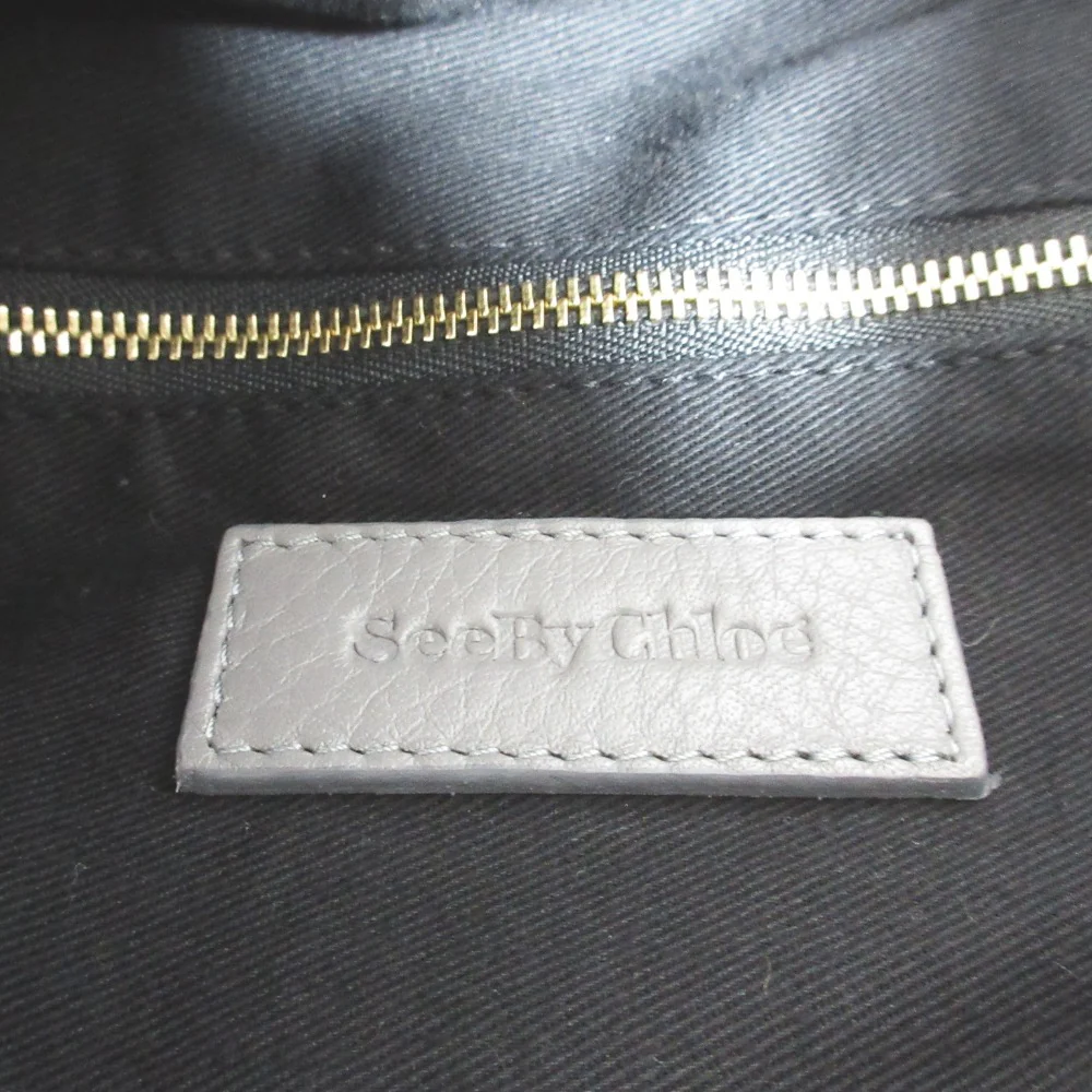 See By Chloe Leather Tote Bag Handbag - Image 10